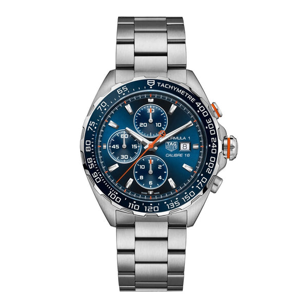 Tag Heuer Formula 1 Automatic Chronograph CAZ201G.BA0876 Blue Dial Ceramic Bezel