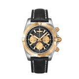 Breitling Chronomat 44 CB0110121B1P1 Stainless Steel and 18k Rose Gold Black Dial