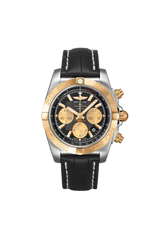 Breitling Chronomat 44 CB0110121B1P1 Stainless Steel and 18k Rose Gold Black Dial