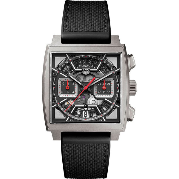 Tag Heuer Monaco Chronograph CBL2183.FT6236 39mm Titanium Skeleton Dial