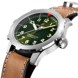 Breitling Aviator Super 8 B20 Automatic 46 Titanium Green Dial EB2040101L1X1