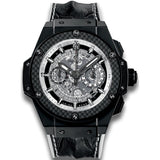 Hublot King Power UNICO Chronograph 48mm Ceramic Skeleton Dial – Ref. 701.CQ.0112.HR