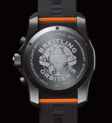 Breitling Cockpit B50 Orbiter Limited Edition VB50106A1O1S1 46mm DLC-Coated Titanium Orange Dial