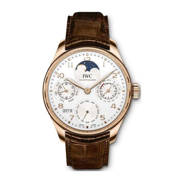 IWC Portuguese Perpetual Calendar Moonphase IW502306 in Rose Gold