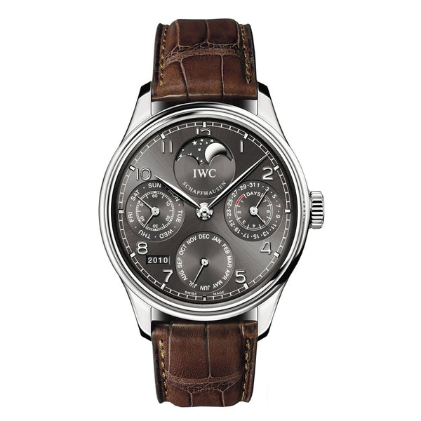 IWC Portuguese Perpetual Calendar IW502307 in White Gold