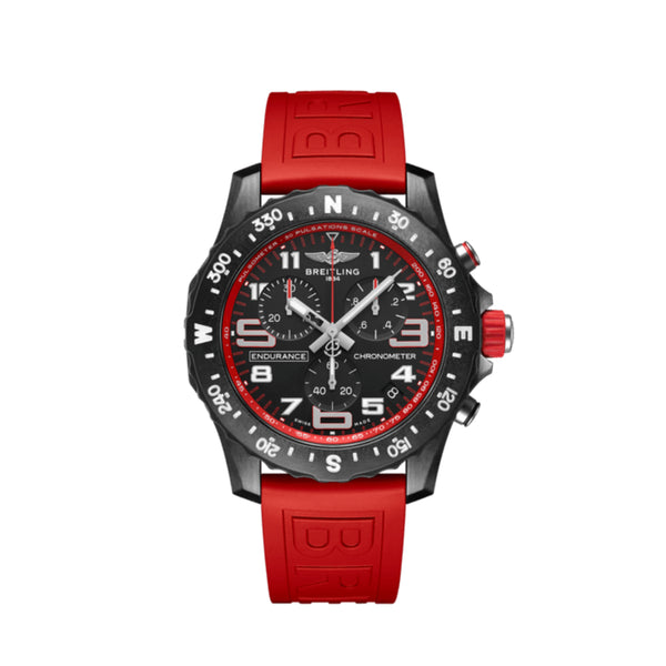 Breitling Endurance Pro X82310D91B1S1 44mm Breitlight Case Red Dial Chronograph