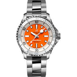Breitling Superocean Automatic A17377211O1A1 Orange Dial 36mm Stainless Steel