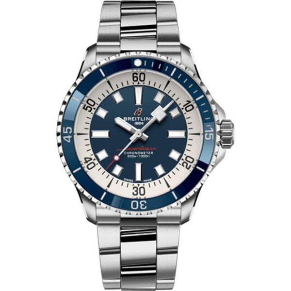 Breitling Superocean Automatic 42mm Blue Dial Stainless Steel A17375E71C1A1
