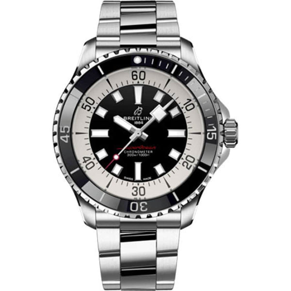 Breitling Superocean Automatic 44 A17376211B1A1 Stainless Steel Black Dial