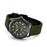 Breitling Aviator 8 Automatic 41 Black Steel Curtiss Warhawk M173152A1L1X1 Military Green Dial