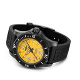 Breitling Superocean Automatic 46 Black Steel M17368D71I1S2 Yellow Dial