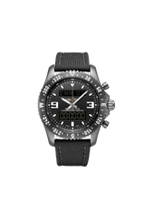 Breitling Chronospace Military Blacksteel M78367101B1W1 "Volcano" Black Dial 46mm