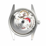 Rolex Oyster Perpetual Date 34mm Stainless Steel Reference 15010 White Roman Dial Circa 1988