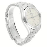 Rolex Air-King 34mm Stainless Steel Watch – Silver-Tone Dial, Model 14000 (1990)