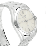 Rolex Air-King 34mm Stainless Steel Watch – Silver-Tone Dial, Model 14000 (1990)
