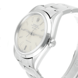 Rolex Air-King 34mm Stainless Steel Watch – Silver-Tone Dial, Model 14000 (1990)