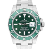 Rolex Submariner Date 40mm Green Ceramic Bezel Green Dial 116610LV
