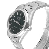 Rolex Air-King 14000 34mm Stainless Steel Watch with Black Dial