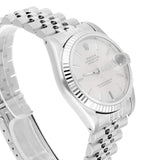 Rolex Datejust 31 Reference 68274 Silver Dial Stainless Steel with White Gold Bezel