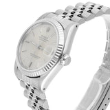Rolex Datejust 31 Reference 68274 Silver Dial Stainless Steel with White Gold Bezel