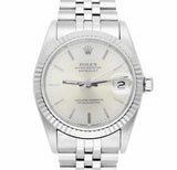 Rolex Datejust 31 ref. 68274 Silver Dial Stainless Steel with White Gold Bezel