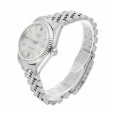 Rolex Datejust 31 Reference 68274 Silver Dial Stainless Steel Watch with White Gold Bezel
