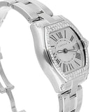 Cartier Roadster W62016V3 Ladies 30mm Stainless Steel Watch with Diamond Bezel
