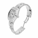 Cartier Roadster W62016V3 Ladies 30mm Stainless Steel Watch with Diamond Bezel