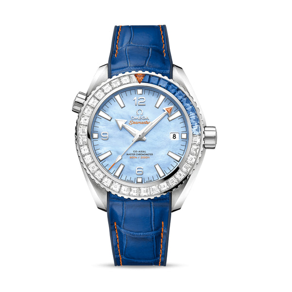 Omega Planet Ocean Co-Axial Chronometer 215.58.44.21.07.001 in White Gold, 43.5mm