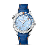 Omega Planet Ocean Co-Axial Chronometer 215.58.44.21.07.001 in White Gold, 43.5mm