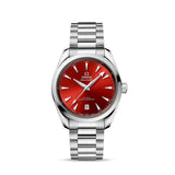 Omega Seamaster Aqua Terra 220.10.38.20.13.003 Red Dial 38mm