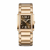 Patek Philippe Twenty~4 4910/1201R-001 Rose Gold Diamond Bezel 25mm