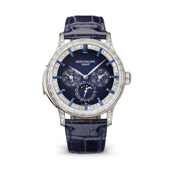 Patek Philippe Grand Complications 5374-300P-001 Platinum 42mm Blue Dial