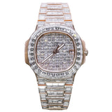 Patek Philippe Nautilus 5711R Iced Out Aftermarket Diamonds