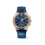 Patek Philippe Annual Calendar Chronograph 5905R-010 42mm Rose Gold Blue Dial