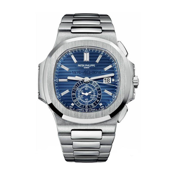 Patek Philippe Nautilus 5976/1G 40th Anniversary 44mm White Gold Blue Dial