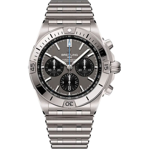 Breitling Chronomat B01 EB0134101M1E1 42mm Titanium Grey Dial 2024