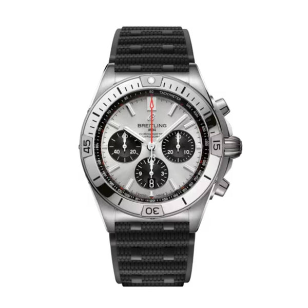 Breitling Chronomat B01 AB0134101G1S2 42mm Silver Dial
