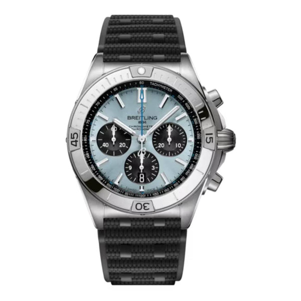 Breitling Chronomat B01 PB0134101C1S2 42mm Ice Blue Dial Stainless Steel and Platinum