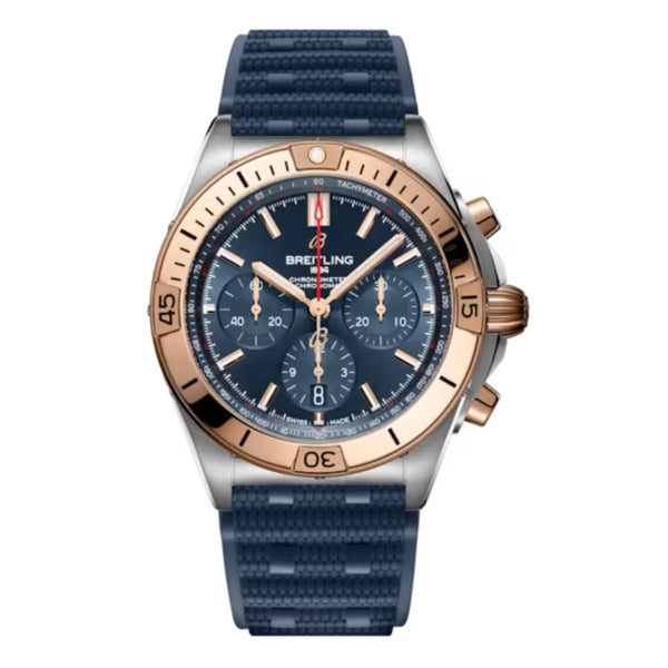 Breitling Chronomat B01 UB0134101C1S1 42mm Blue Dial Stainless Steel & 18k Red Gold 2025