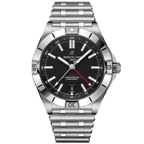 Breitling Chronomat GMT A32398101B1A1 40mm Stainless Steel Black Dial