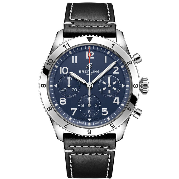 Breitling Classic AVI A233801A1C1X1 42mm Blue Dial Stainless Steel