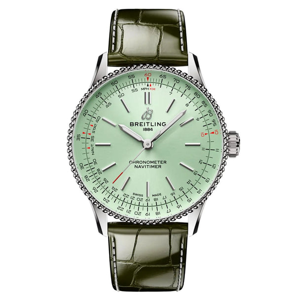 Breitling Navitimer A17327361L1P1 36mm Green Dial Automatic 2025