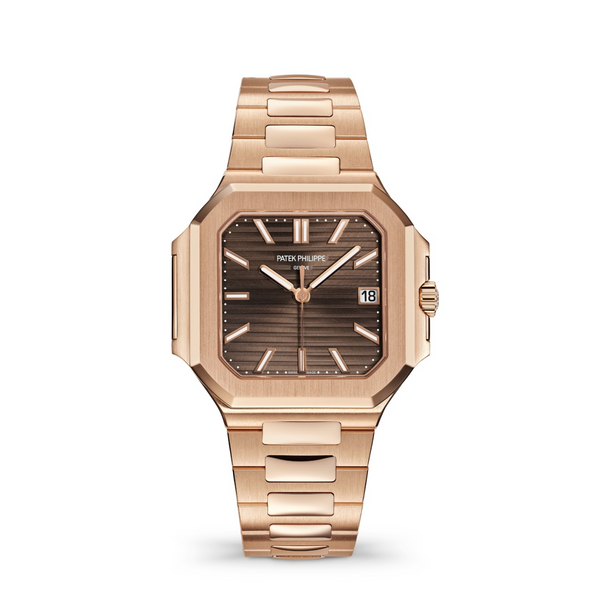 Patek Philippe Cubitus 7128/1R-001 18k Rose Gold Brown Dial 40mm Watch