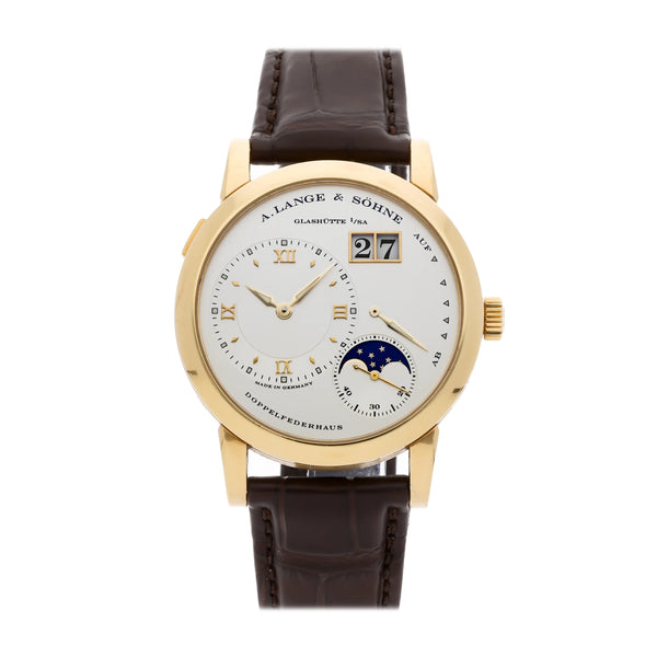 A. Lange & Söhne Lange 1 Moonphase 109.021 38.5mm Yellow Gold