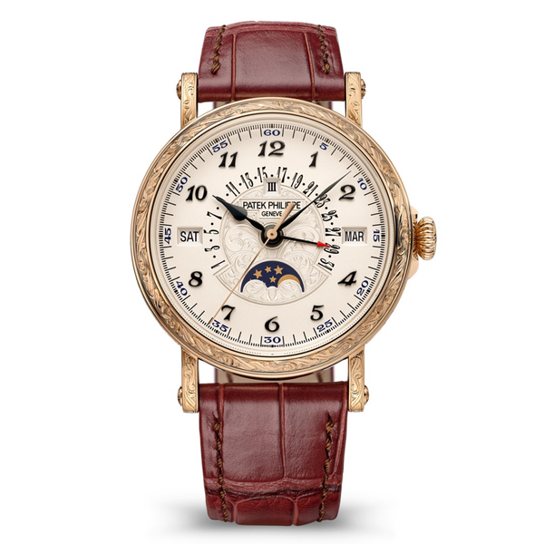 Patek Philippe 5160/500R-001 Rose Gold Perpetual Calendar 38mm with Diamond Bezel