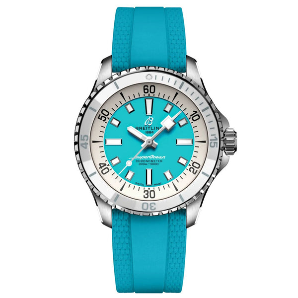 Breitling Superocean A17377211C1S1 36mm Turquoise Dial 2025
