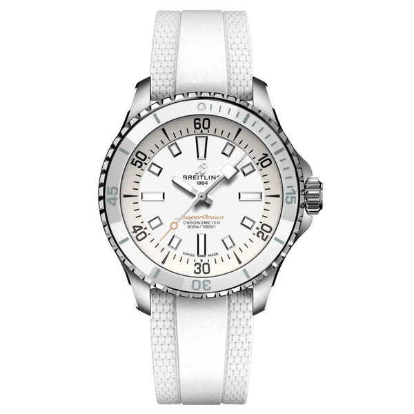 Breitling Superocean A17377211A1S1 36mm White Dial Stainless Steel Automatic