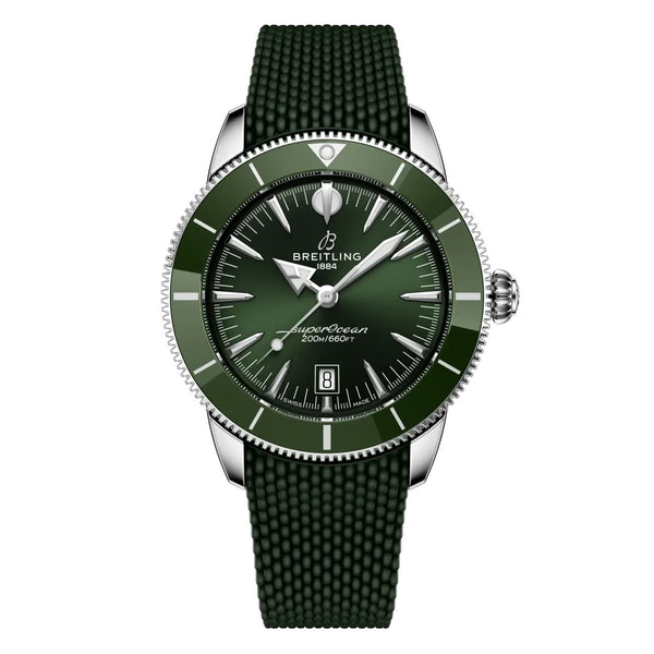 Breitling Superocean Heritage AB3112361L1S1 44mm Green Dial Stainless Steel