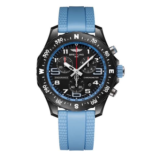 Breitling Endurance Pro X83310281B1S1 38mm Black Dial Breitlight Strap